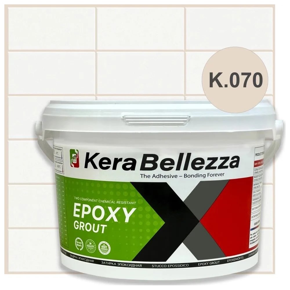 Затирка цветная эпоксидная Kerabellezza Design 0,33 кг. К.070 106907 ...