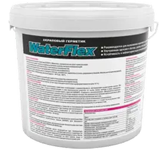 Герметик акриловый БОЛАРС Waterflex 3 кг 00000044555