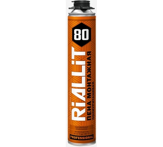 Пена монтажная PROFFLEX RIALLIT 80 л, лето 01659