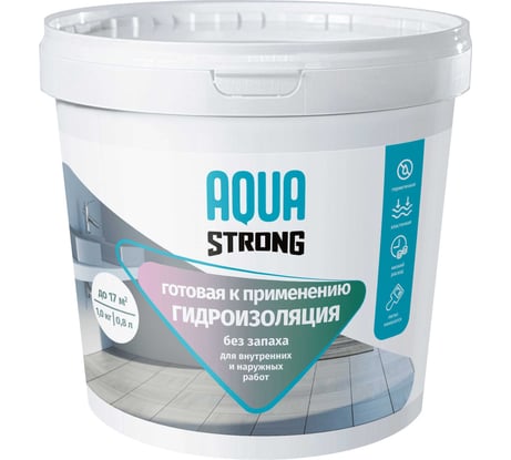 Гидроизоляция акриловая Aquastrong 2,5 кг 4607130864234