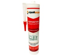 Герметик силиконовый универсальный Стройштуки белый 280 гр УТ-00033855