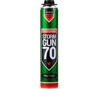 Пена пистолетная монтажная PROFFLEX storm gun 70л 850 мл 362