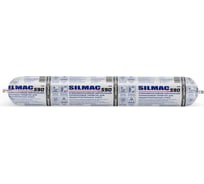 Cиликоновый герметик для общестроительных работ SILMAC 590 файл-пакет 785 г, цвет: серый SP-0038/204/259