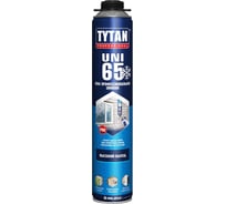 Профессиональная монтажная пена с увеличенным выходом TYTAN Professional 65 Uni 17026, зимняя 750 мл 264773