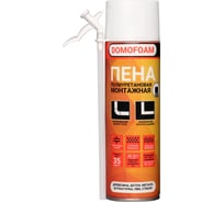 Пена монтажная DOMOFOAM Мини бытовая всесезонная 9413435