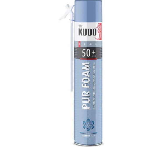 Полиуретановая монтажная пена KUDO HOME 50+ ARKTIKA 1000 мл 11605565 1