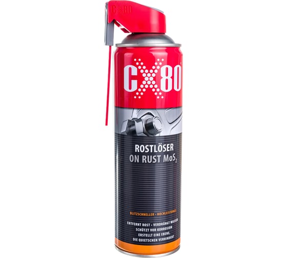 Растворитель ржавчины с дисульфидом молибдена CX80 500ML DUO SPRAY 48270
