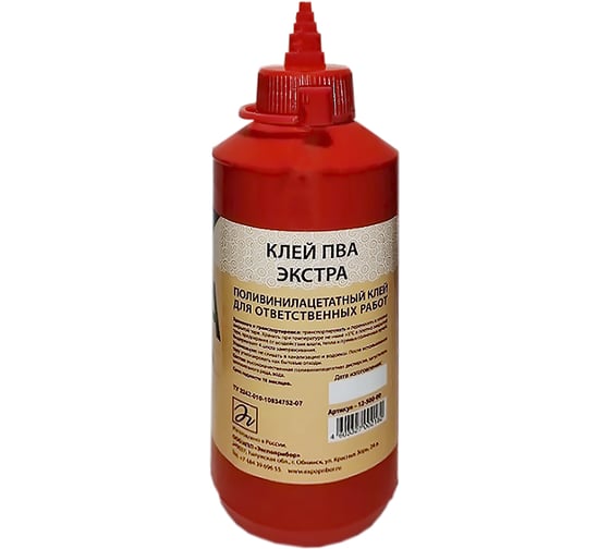 Клей ПВА Экспоприбор Экстра 0.5 кг 12-500-00