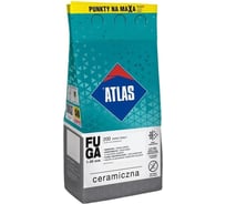 Керамическая затирка ATLAS холодный белый, 2 кг (1-20 мм) 200-СER