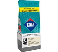 Керамическая затирка ATLAS жасминовый, 2 кг (1-20 мм) 118-СER