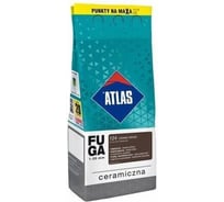 Керамическая затирка ATLAS темный венге, 2 кг (1-20 мм) 124-СER