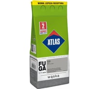 Цементная затирка ATLAS серый, 2 кг (1-7 мм) 035-CEM