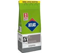 Цементная затирка ATLAS серебряный, 2 кг (1-7 мм) 136-CEM