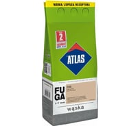 Цементная затирка ATLAS капучино, 2 кг (1-7 мм) 206-CEM