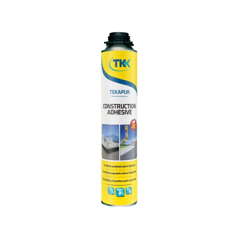 Пена-клей для камня и дерева ТКК Tekapur Construction Adhesive 46516 ...
