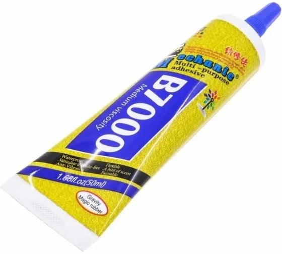 Клей герметик для проклейки тачскринов Mechanic B-7000 (50 мл) CINB7000MEC150ML