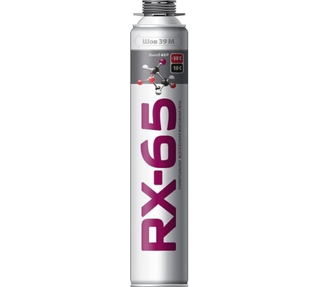 Профессиональная монтажная пена RX 65 всесезонная 940 г 01-0-0-043