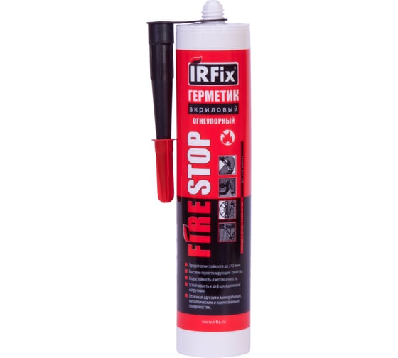 Герметик акриловый огнеупорный IRFIX FIRESTOP 310мл 20093