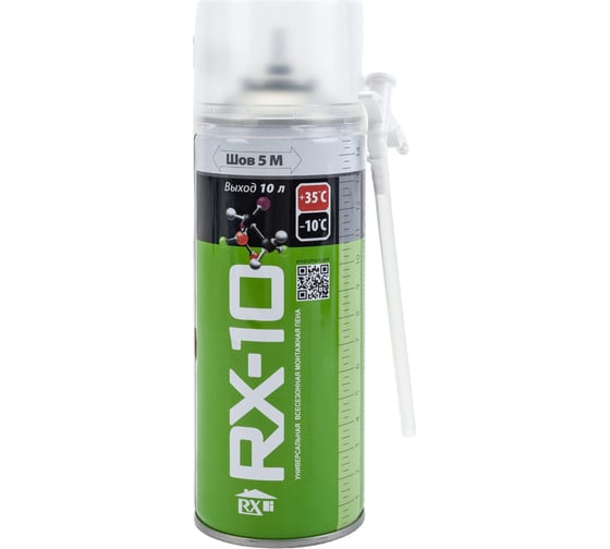 Монтажная пена RX 10, 290 гр 01-0-0-047