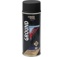 Аэрозольный антикоррозийный грунт InRal GROUND черный RAL9011, 400 мл 26-7-2-002
