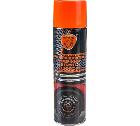 Преобразователь ржавчины ELTRANS аэрозоль в грунт с цинком, 650 мл EL-0702.16