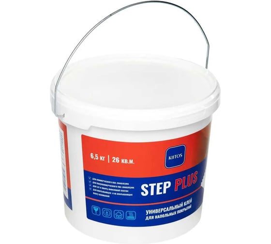 Клей KIITOS Step plus для модульных покрытий 6,5кг 7930123610332