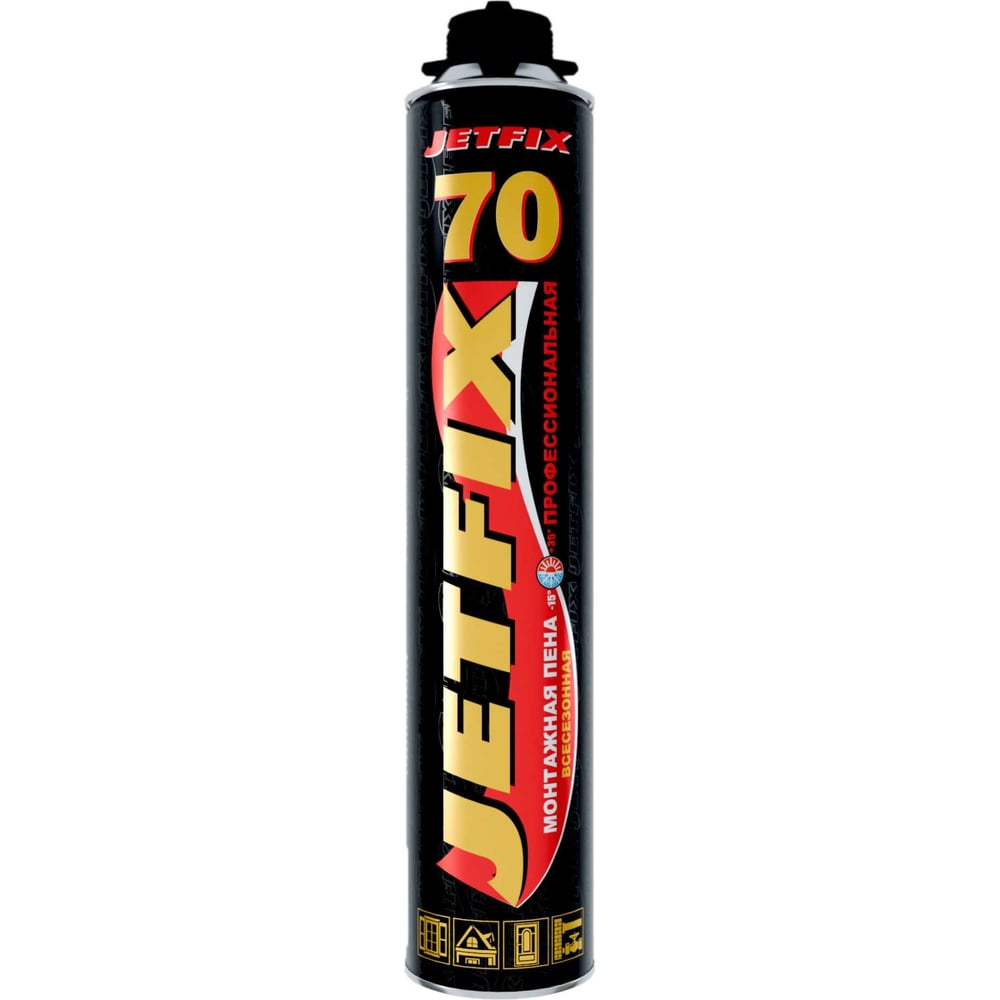 Пена монтажная профессиональная JETFIX 70 850мл