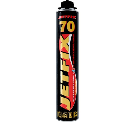 Пена монтажная профессиональная всесезонная JETFIX 70 10039