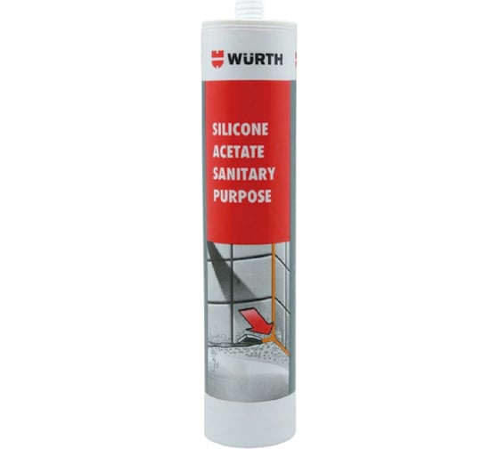 Силикон WURTH ACE-CLEAR-1 GRADE 280 мл 089231885 053 25 1
