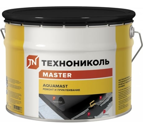 Мастика для ремонта Технониколь AquaMast 10 кг TN393560