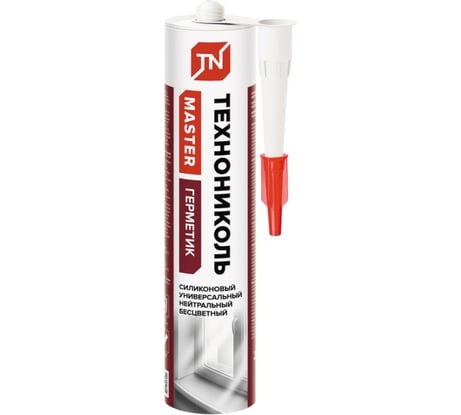 Санитарный герметик Технониколь силикон бесцветный 280 мл TN756257
