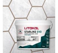 Эпоксидный состав для укладки и затирки мозаики LITOKOL STARLIKE EVO S.225 TABACCO 485270004
