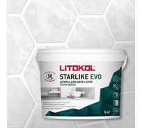 Эпоксидный состав для укладки мозаики LITOKOL STARLIKE EVO S.100 BIANCO ASSOLUTO 485110004