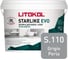 Эпоксидный состав для укладки и затирки мозаики LITOKOL STARLIKE EVO S.110 GRIGIO PERLA 485140004 4