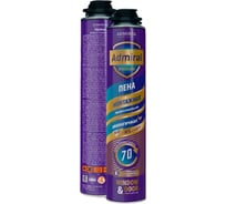 Пена профессиональная ADMIRAL STARS 70 ADMIRAL PREMIUM всесезонная 850 мл, 54404797