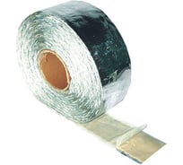 Лента герметизирующая бутилкаучуковая ЛИПС ФАП 200/1,5 ширина 200 мм, толщина 1,5 мм, дублирована алюминиевой фольгой, черная 00000000116