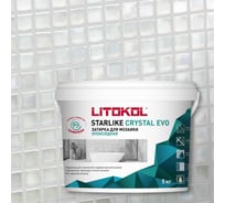 Эпоксидный состав для укладки и затирки мозаики LITOKOL STARLIKE EVO S.700 CRYSTAL 485460004