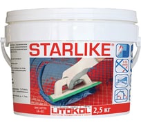 Эпоксидный состав для укладки и затирки мозаики LITOKOL STARLIKE C.260 ZAFFIRO 2,5 кг 478590002
