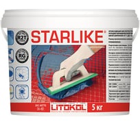Эпоксидный состав для укладки и затирки мозаики LITOKOL STARLIKE C.230 CORALLO 478560003