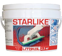 Эпоксидный состав для укладки и затирки мозаики LITOKOL STARLIKE C.520 AVORIO 2,5 кг 478870003