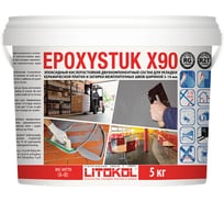 Эпоксидная затирочная смесь LITOKOL EPOXYSTUK X90 C.00 BIANCO 5 кг 479350003