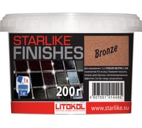 Декоративная добавка LITOKOL BRONZE бронзового цвета для Starlike 0,2 кг 478210002