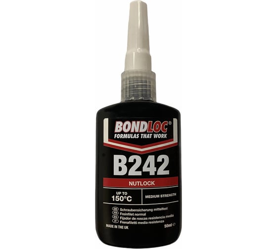 Резьбовой фиксатор средней прочности Bondloc B242 50 мл B24250ML
