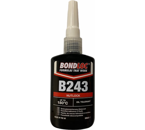 Резьбовой фиксатор средней прочности Bondloc B243 50 мл B24350ML