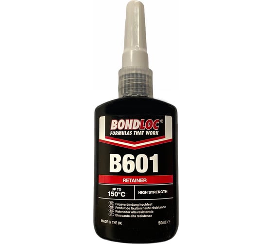 Фиксатор цилиндрических соединений высокой прочности Bondloc B601 50 мл B60150ML 1