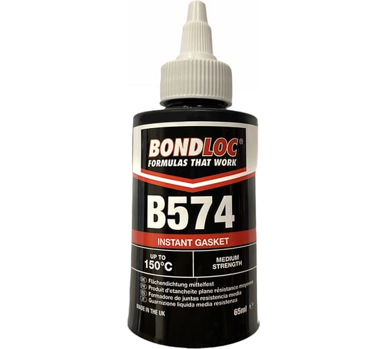 Фланцевый анаэробный герметик для жестких фланцев Bondloc B574 65 мл B57465ML 1