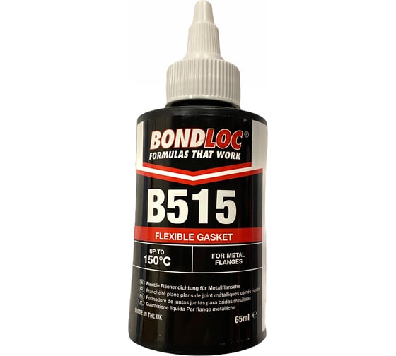Фланцевый анаэробный герметик для жестких фланцев Bondloc B515 65 мл B51565ML