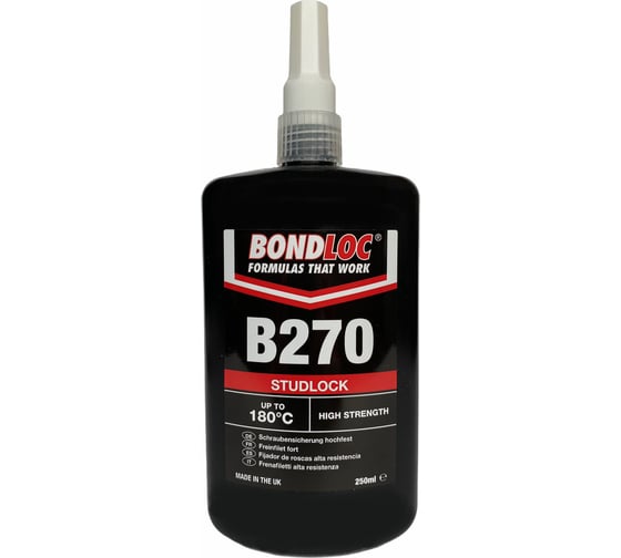Резьбовой фиксатор высокой прочности Bondloc B270 250 мл B270250ML