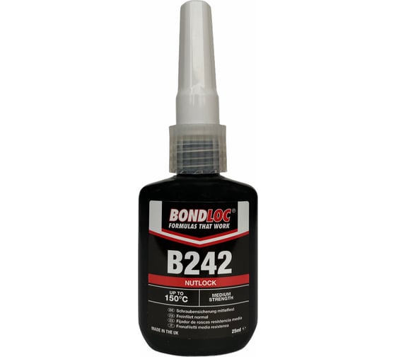 Резьбовой фиксатор средней прочности Bondloc B242 25 мл B24225ML 1