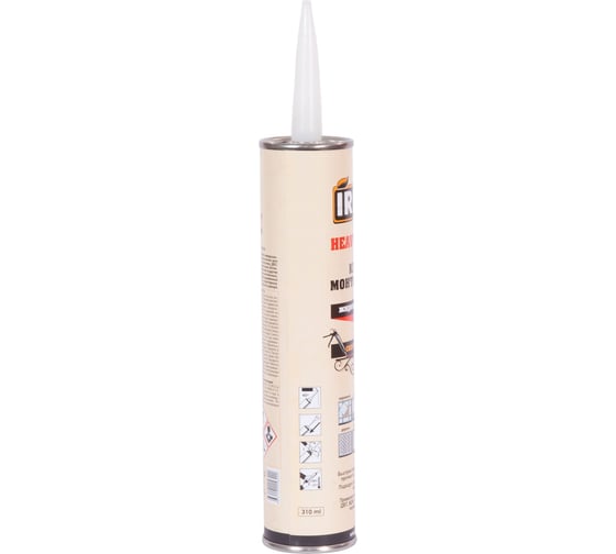 Клей монтажный каучуковый IRFIX Heavy Duty 310мл бежевый 20096